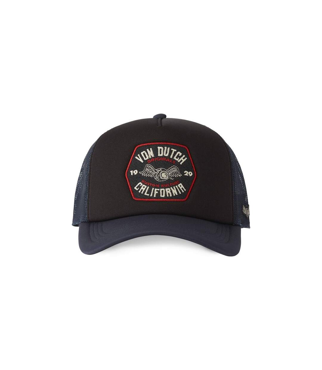 Casquette trucker avec filet souple adulte en mousse avec patch Foam Vondutch-2