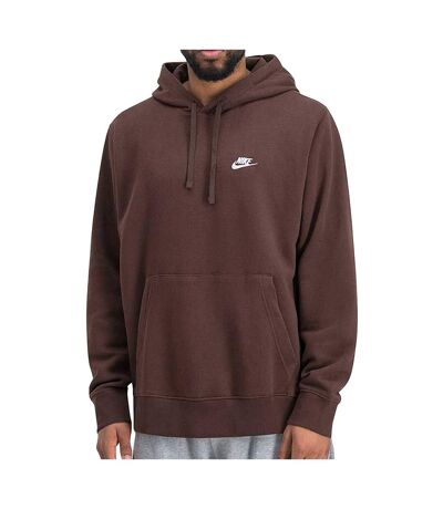 Sweat Marron Homme Nike Club Fleece