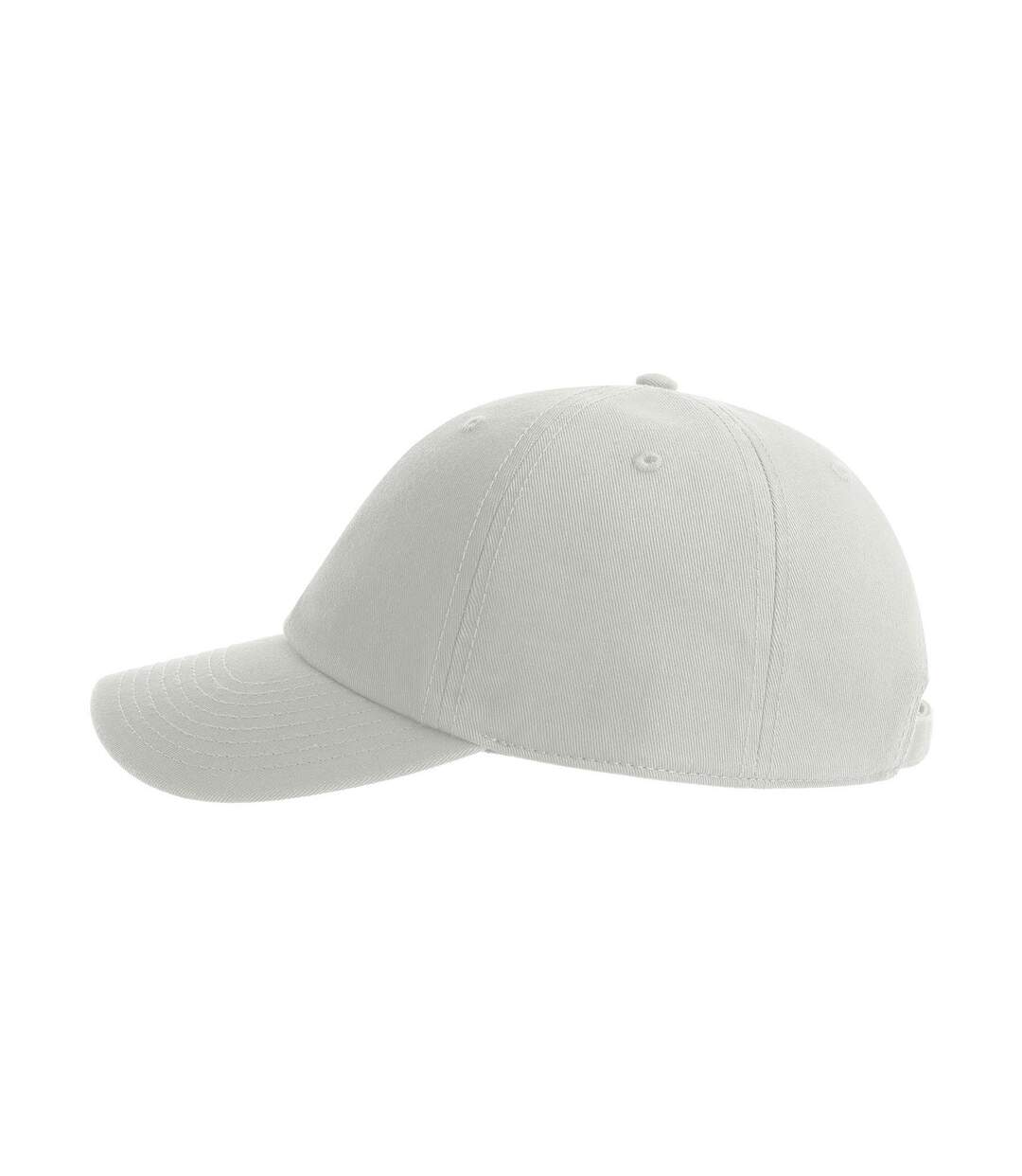 Casquette Déstructurée 6 Panneaux Mixte Blanc Atlantis-3