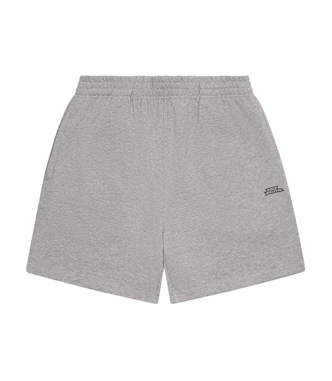 Mens Slim Jogging Bottoms Grey No Fear-1