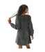 Robe À Smocks Motif/style Floral Femme Noir Daisy Street-3