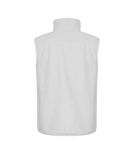 Veste Softshell Classic Homme Blanc Clique