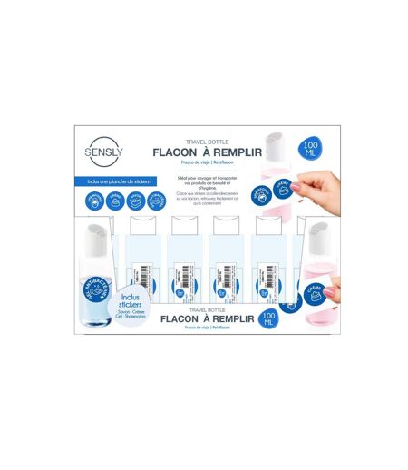 Flacon Bec Verseur 100ml Transparent