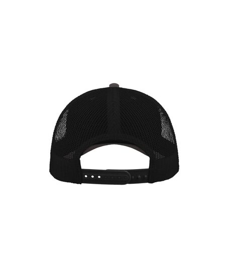 Casquette De Baseball Three Gris Foncé Noir Atlantis Headwear