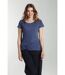 Tee shirt col rond lurex manches courtes femme Tee Summer Twilight  | Gerard Pasquier-2