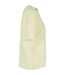 T-shirt Everyday Femme Jaune Pâle Build Your Brand-3