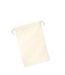 Westford Mill Organic Premium Cotton Stuff Bag (Natural) (XS) - UTPC3552