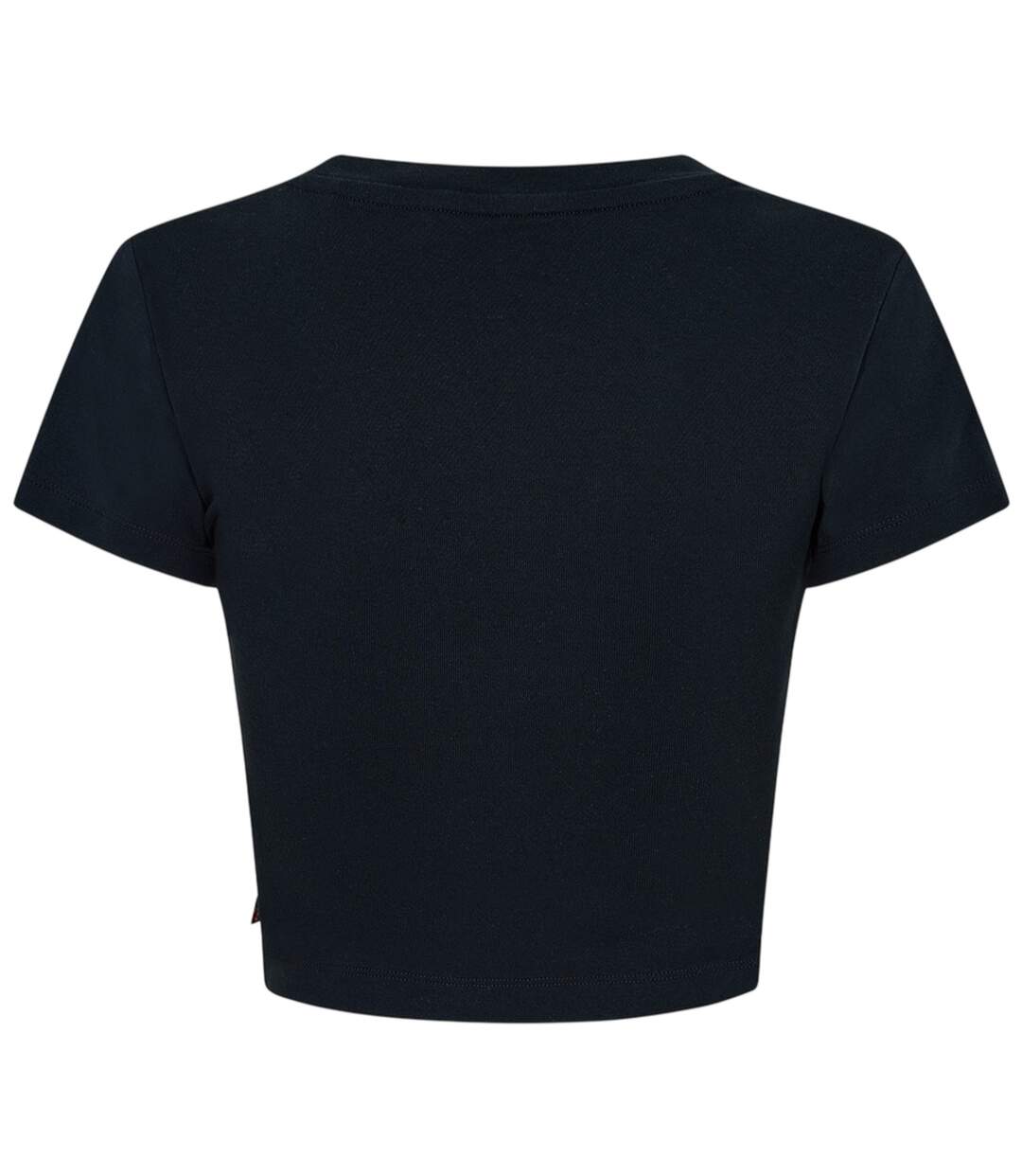 Womens/ladies Logo Boxy T-shirt Black Levis-2