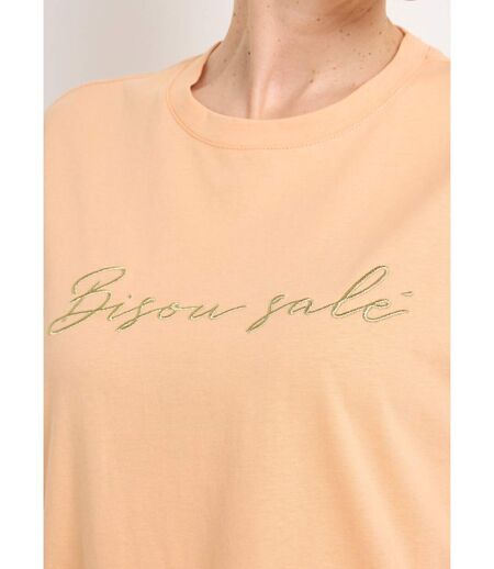 T-shirt manches courtes, Bisou salé
