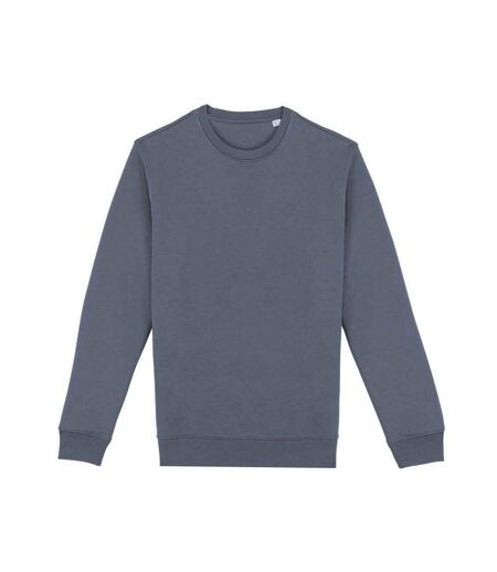 Unisex adult crew neck sweatshirt mineral grey Native Spirit