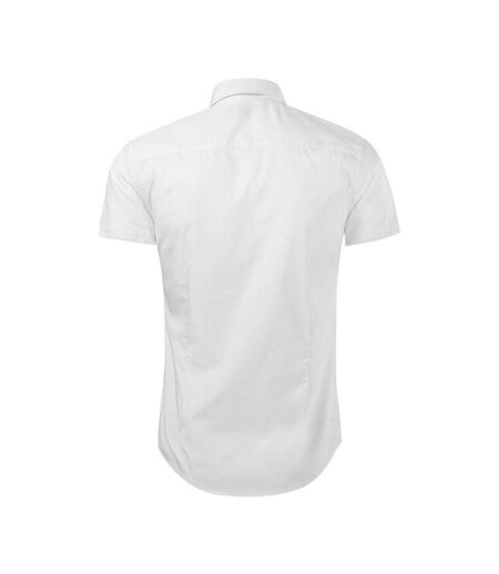 Chemise Motif/style Éclair Homme Blanc Malfini