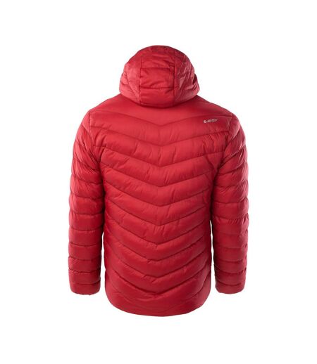 Hi-Tec Mens Salrin Quilted Padded Jacket (Merlot/Anthracite) - UTIG838