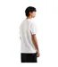 Mens Textured Crew Neck Regular T-shirt Off White Armani Exchange-3