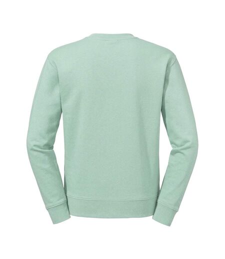 Mens Set-in Sweatshirt Eucalyptus Russell
