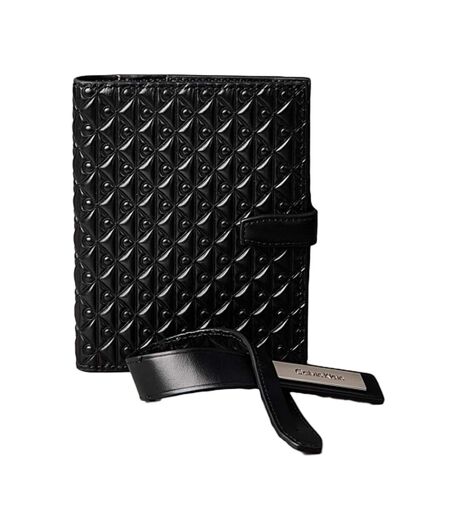 Coffret etui passeport + étiquette à bagages noir homme calvin klein jeans