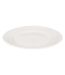Lot de 6 Assiettes Plates Perle 27cm Blanc-2