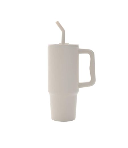 Embrace deluxe recycled stainless steel 900ml tumbler one size beige XD Collection