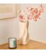 Vase Déco en Dolomite Grigor 25cm Beige-3