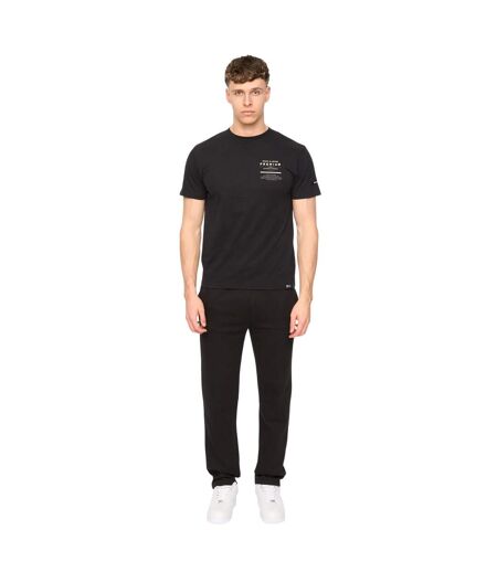 Mens Rayland Cotton T-shirt Black Duck And Cover