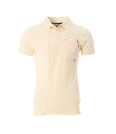 Polo jaune pale homme american people 103 - 3xl