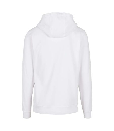 Mens Basic Hoodie Blanc Build Your Brand