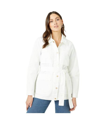 Maine Womens/Ladies Pocket Detail Jacket (Ivory) - UTDH6577