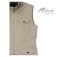 Gilet sans manches femme MAYFLOWER MITSY2 : l'élégance d'un coton beige ajustable-4