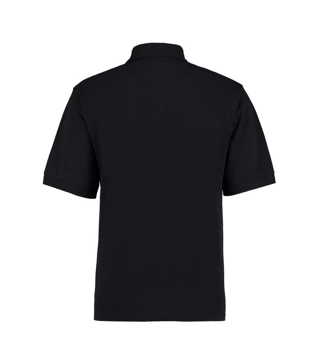 Polo homme noir Kustom Kit-2