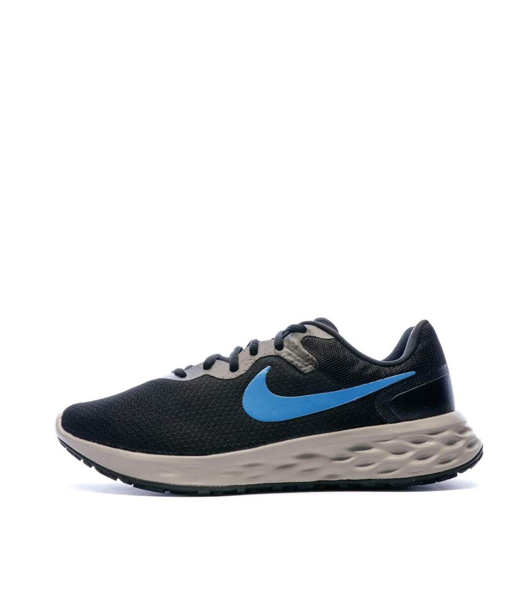 Chaussure de running noir/bleu homme nike revolution 6-1