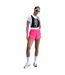 Womens/ladies Aero Swift Pleated Mid Rise Running Shorts Hyper Pink Nike-4