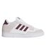 Unisex Adult Rapid Court Trainers White Maroon Adidas-1