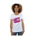 Disney - T-shirt THE DESCENDANTS NO REST - Femme (Blanc) - UTBI17713-2