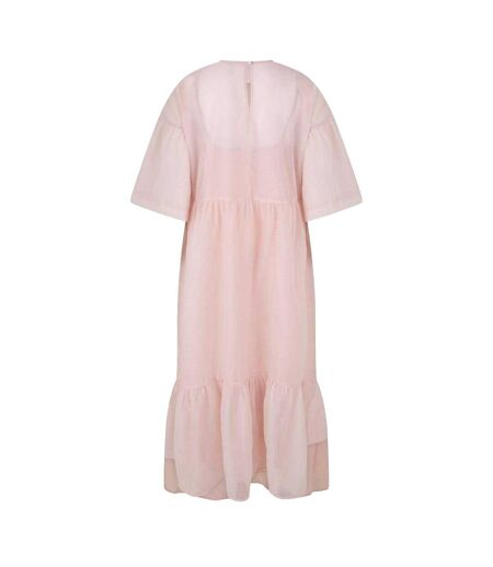 Robe Longue Pia Femme Blanc Edited