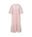 Robe Longue Pia Femme Blanc Edited-2