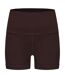 Lot De 2  Shorts Yoga Femme Marron Noir Slazenger-2
