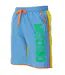 Mens Colour Block Swim Shorts Blue Moschino-4