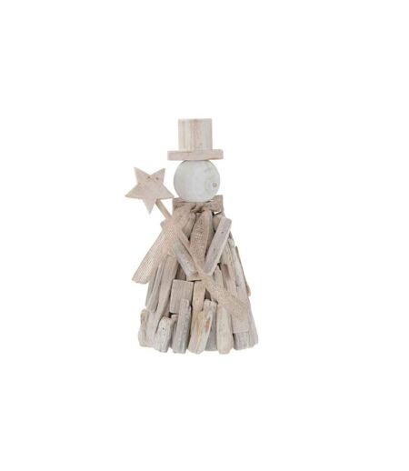 Statuette Déco Personnage Étoile 31cm Naturel
