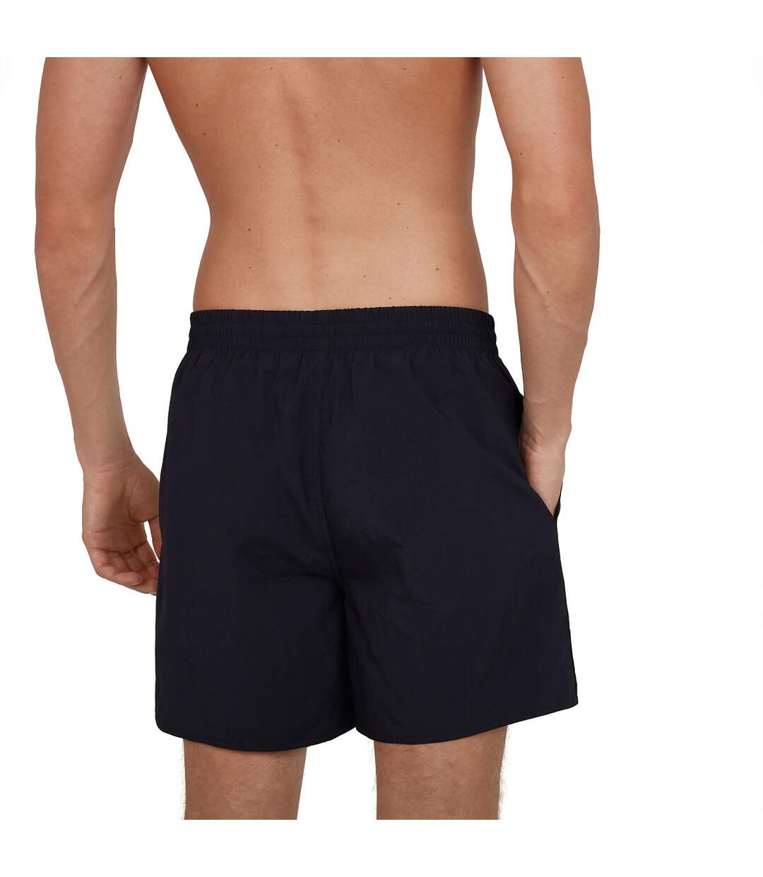 Speedo Mens Essentials 16 Swim Shorts (Black) - UTRD952-2