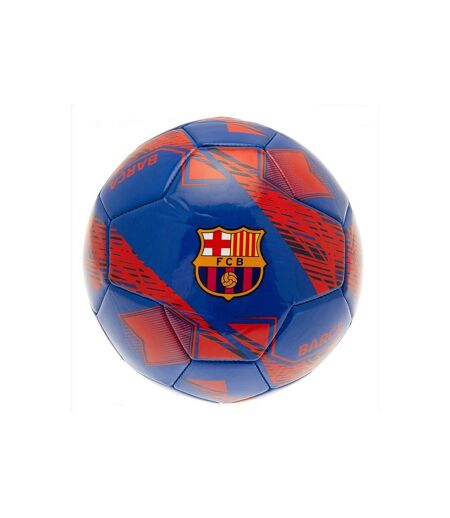 Barcelona FC - Ballon de foot NIMBUS (Bleu marine / Rouge) (Taille 5) - UTSG22013