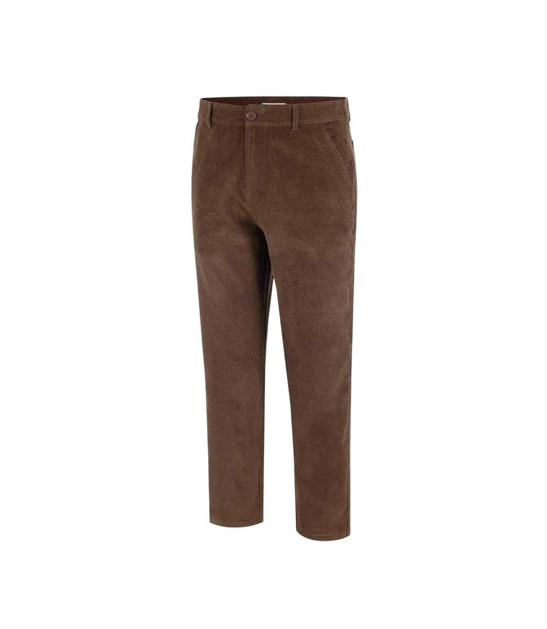 Mens Corduroy Trousers Brown SoulCal-3