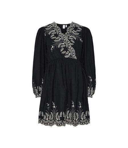 Robe noir/blanc femme yastulsa