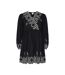 Robe noir/blanc femme yastulsa-1