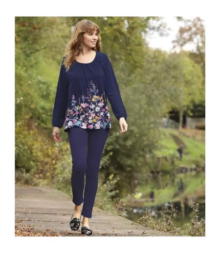 Legging femme bleu marine Atlas For Women
