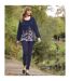 Legging femme bleu marine Atlas For Women-3