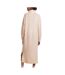 Robe Pull Beige Femme Pieces Rollneck Knit - L