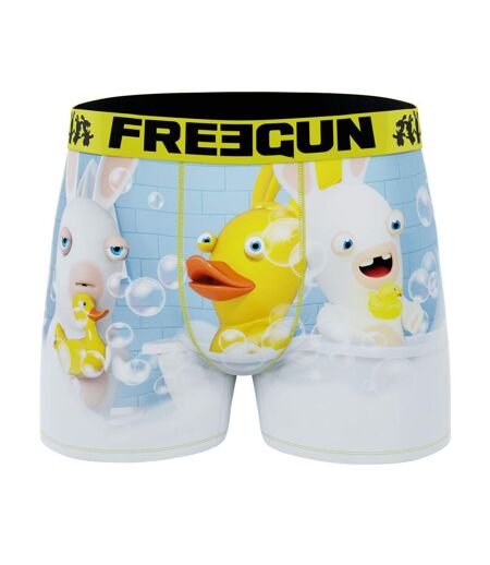 Lot de 4 boxers homme Lapins Crétins Freegun
