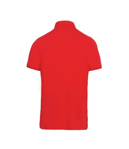 Kariban Polo en jersey pour hommes (Rouge) - UTRW7466