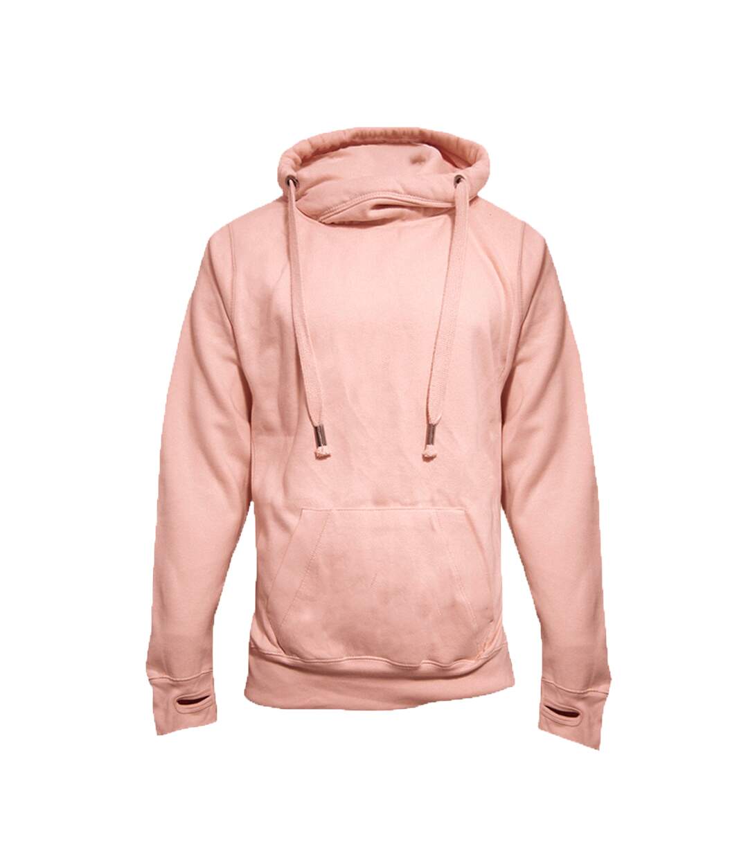 Sweat à capuche homme vieux rose Awdis-2