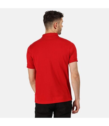 Regatta Classic Mens 65/35 Short Sleeve Polo Shirt (Classic Red)