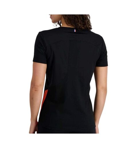 Maillot de sport noir femme le coq sportif training